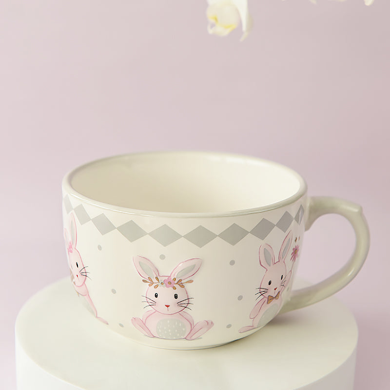 Easter Bunny Porcelain Soup mug