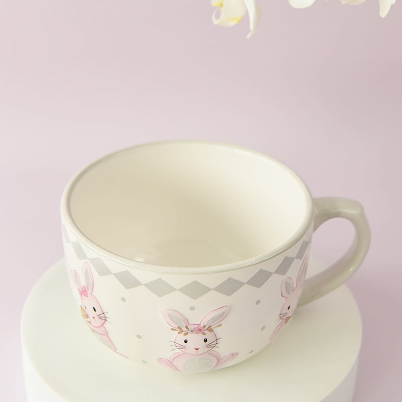 Easter Bunny Porcelain Soup mug